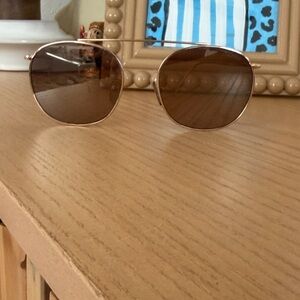 Illesteva Mykonos II Rose Gold Sunglasses